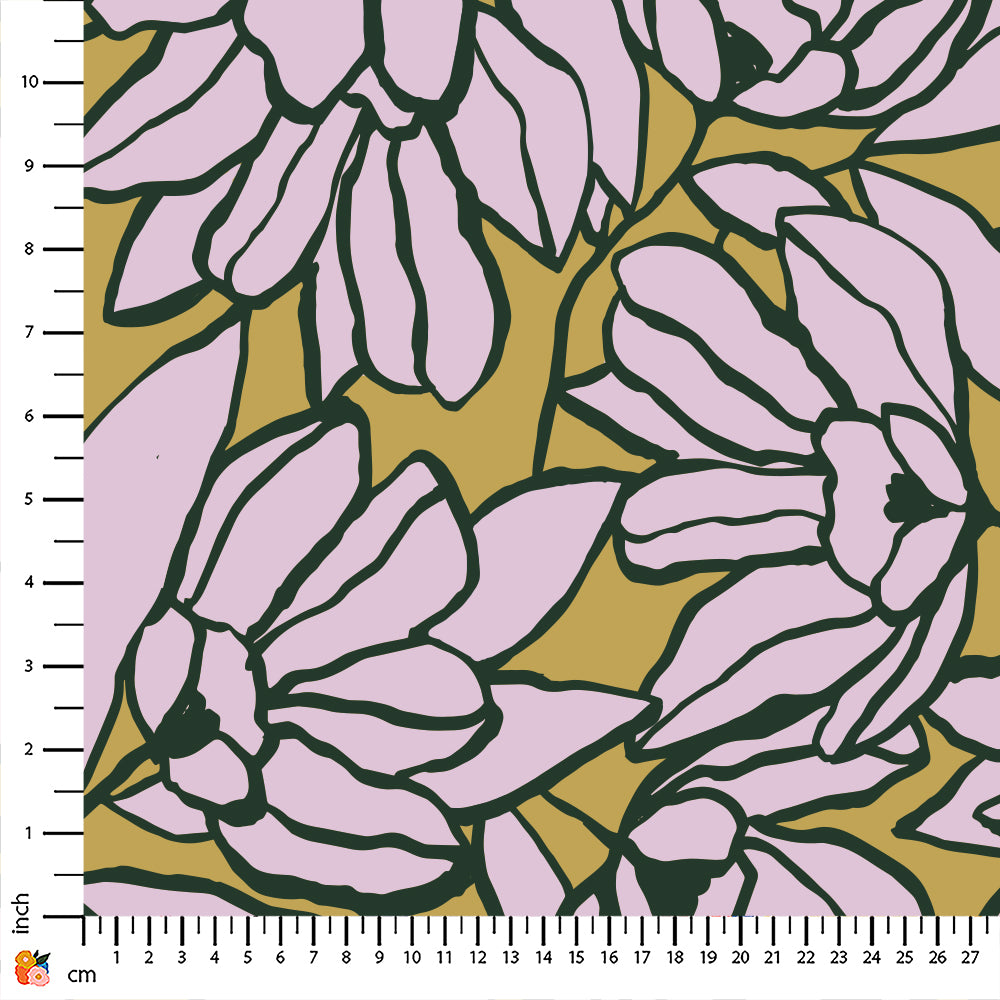 Pascaline Floch Inked Bouquet Lilac