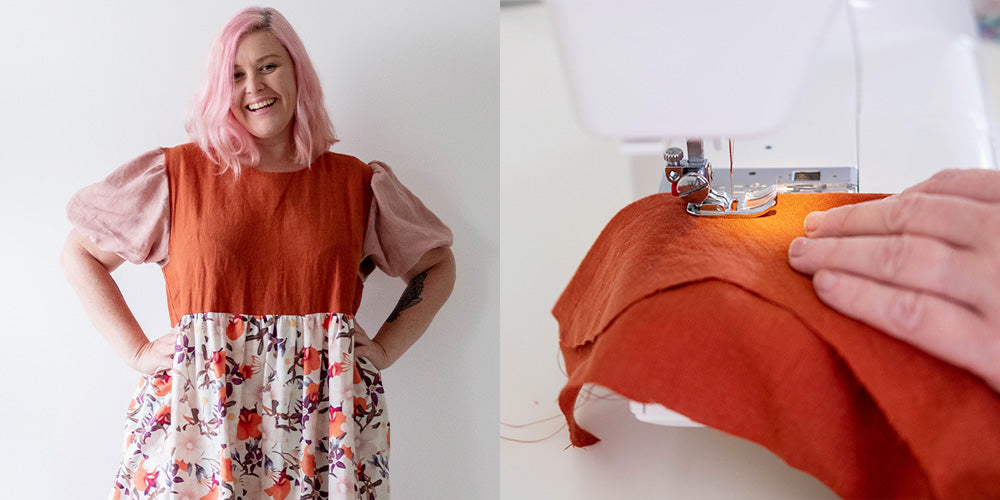 Sewing: Fresh Look to the Nerida Hansen Smock Dress