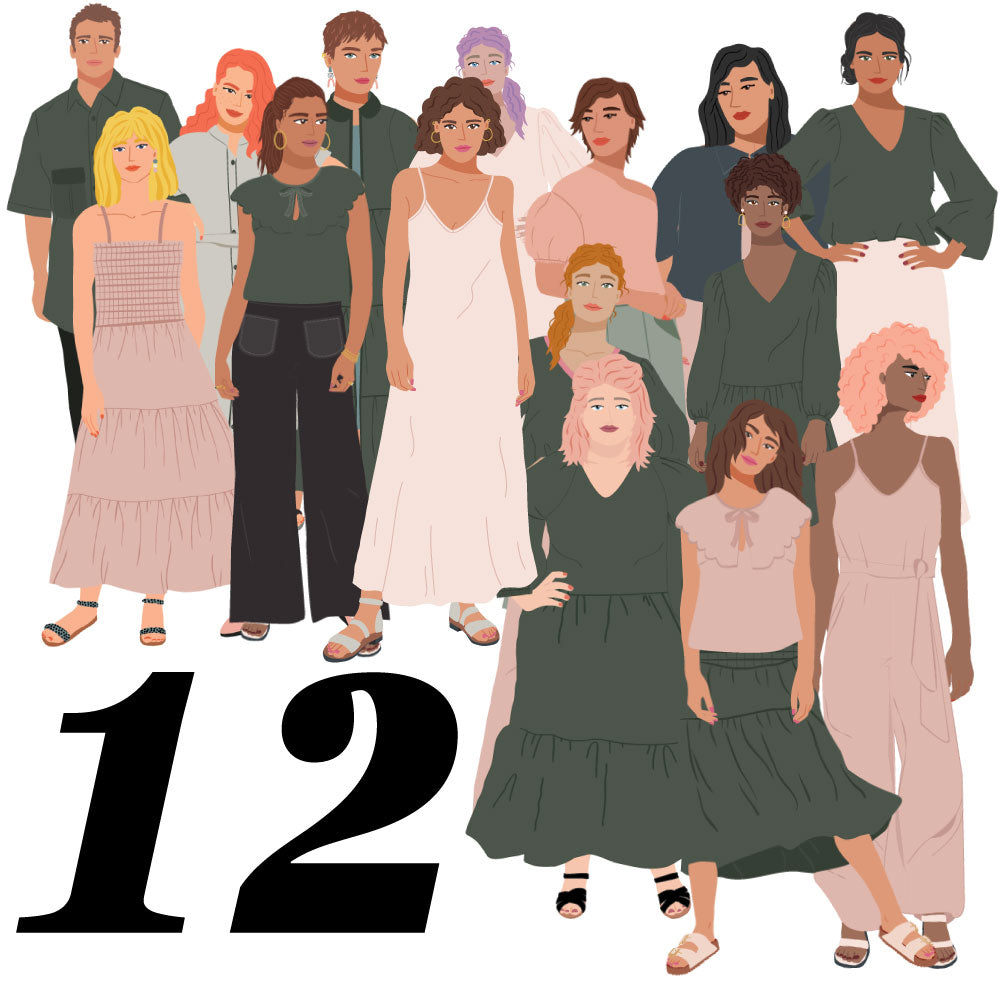 Launch Special - 12 Pack Printed Sewing Pattern Subscription
