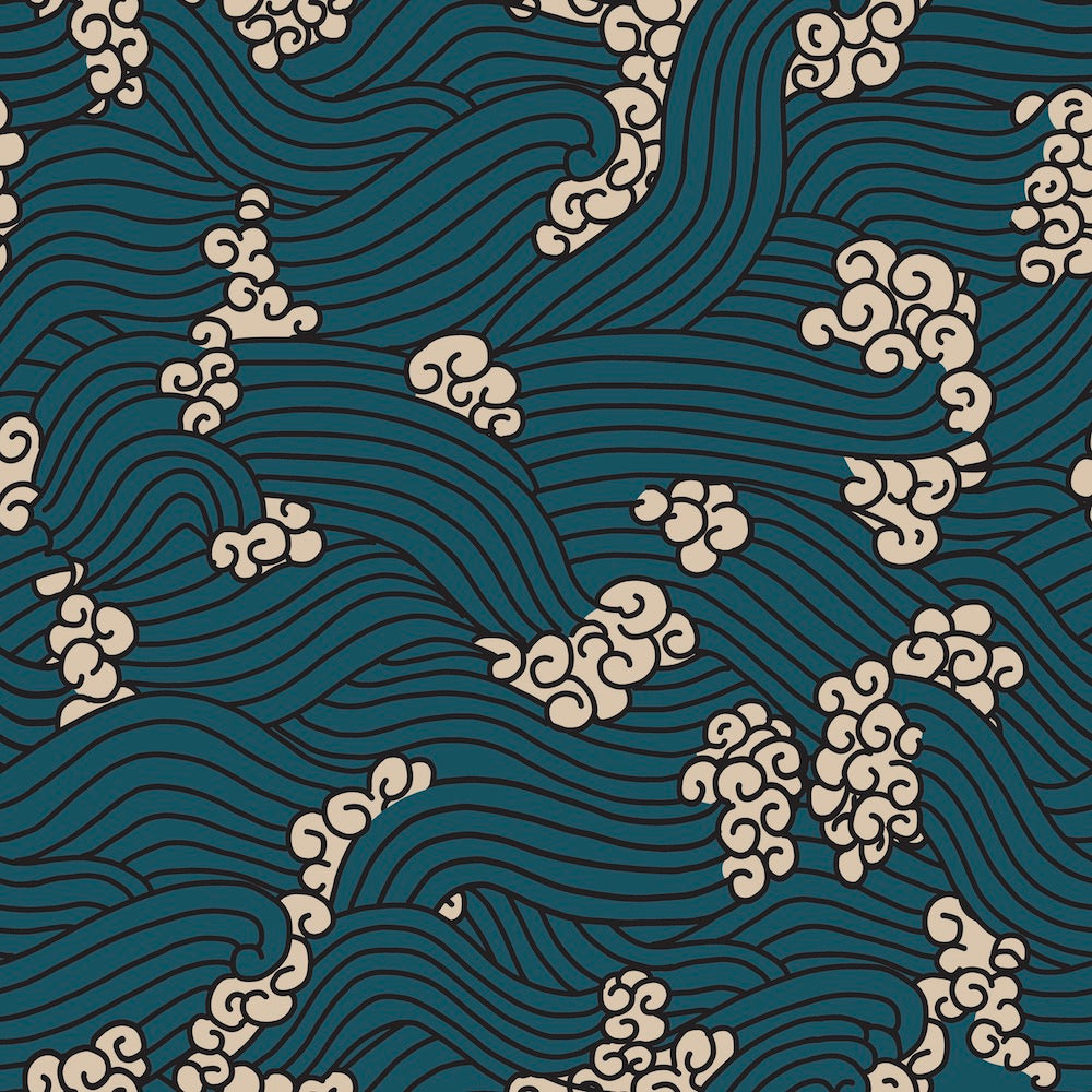 Holli Zollinger Cora Wave Teal July Delivery