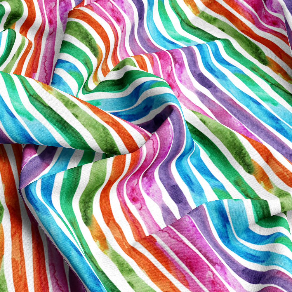 Katie Kortman Rainbow Stripes