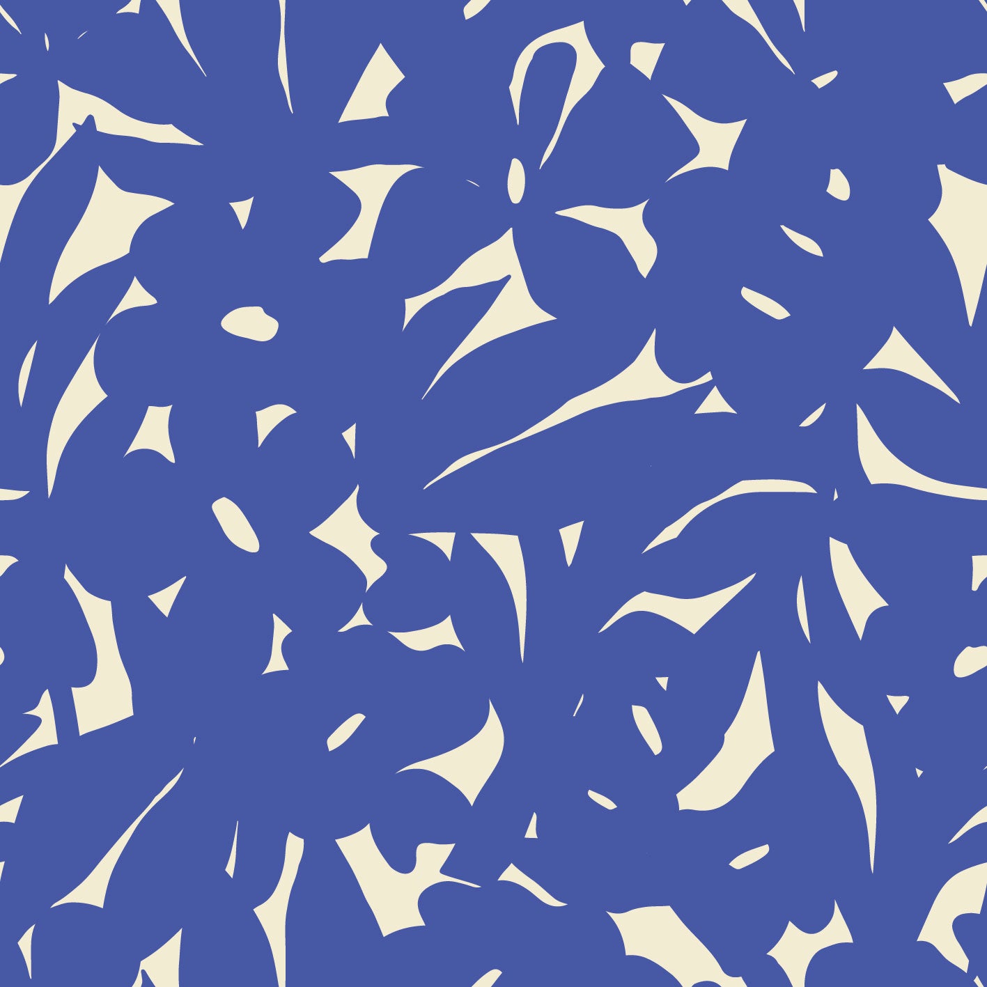Nerida Hansen Shadow Plant Matisse Blue