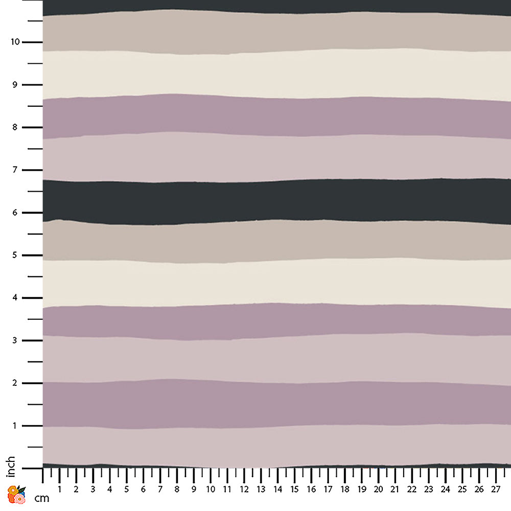Nerida Hansen Transparent Stripe Lilac