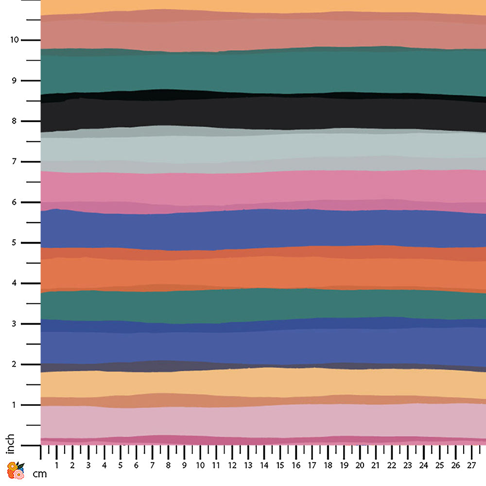 Nerida Hansen Transparent Stripe Multicolour