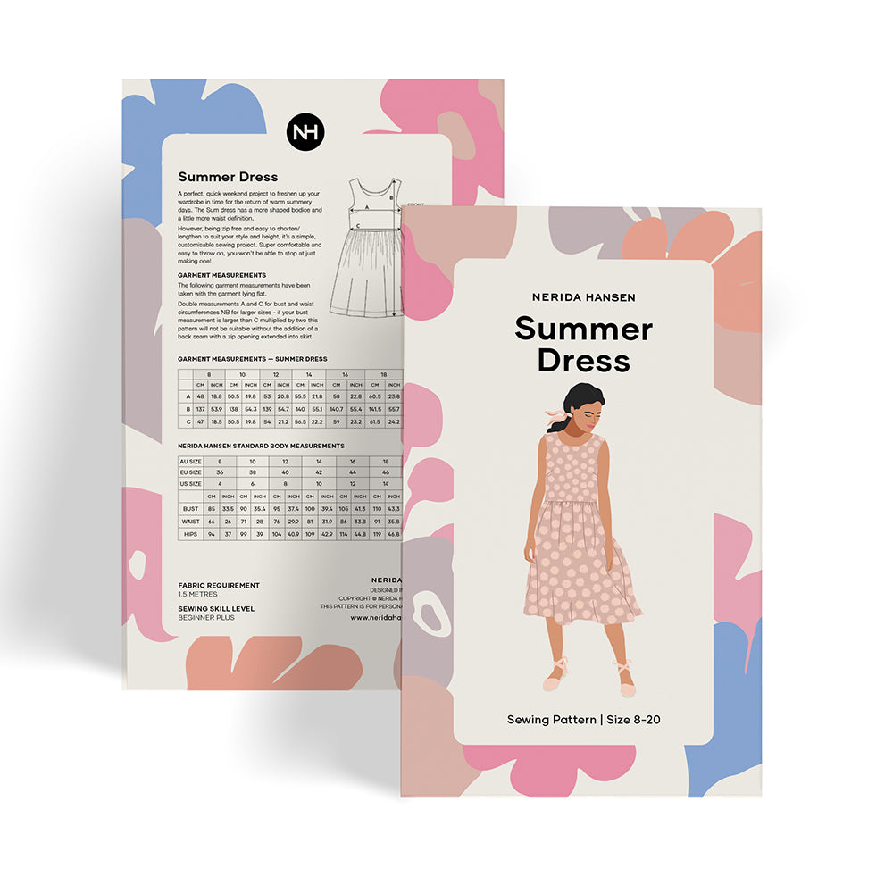 Summer Dress Sewing Pattern