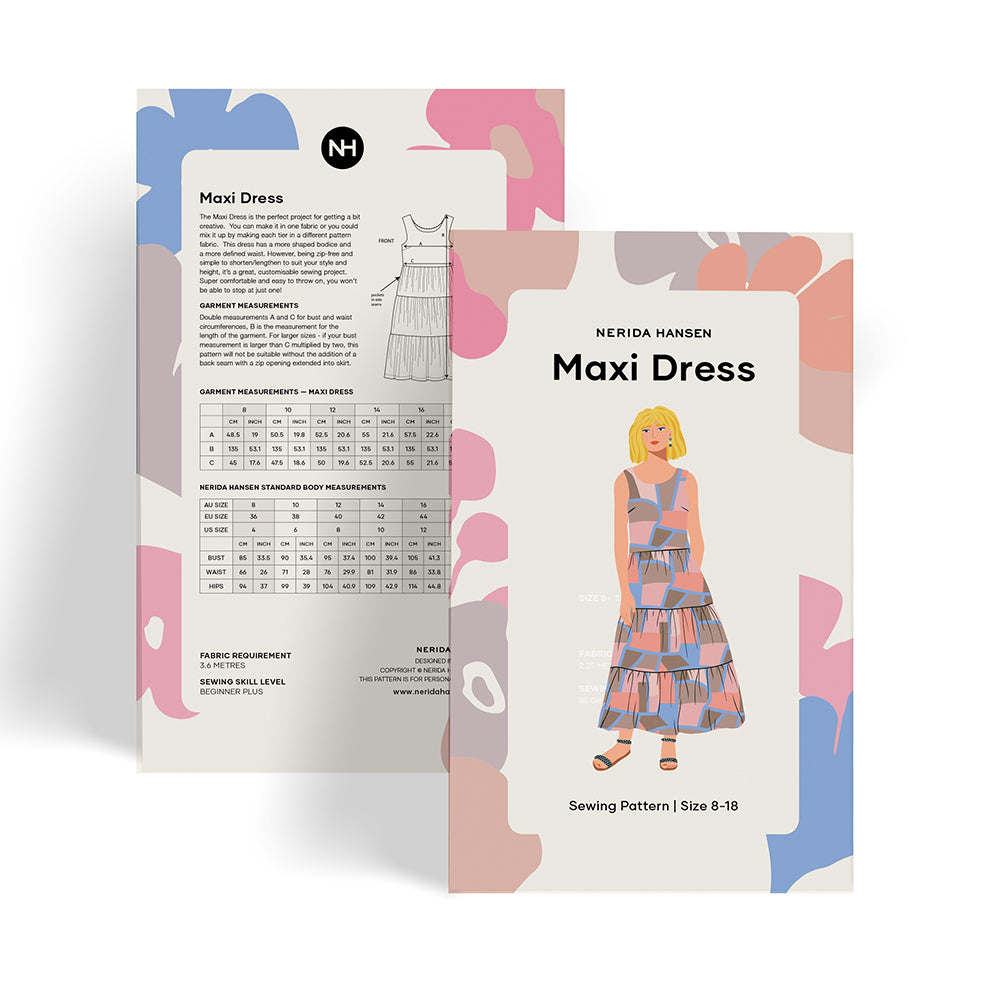 Maxi Dress Sewing Pattern