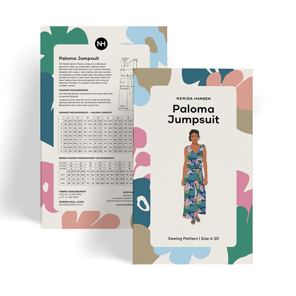 Paloma Jumpsuit Sewing Pattern