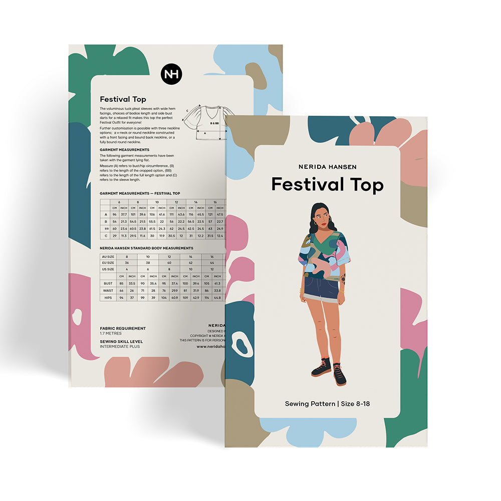 Festival Top Sewing Pattern