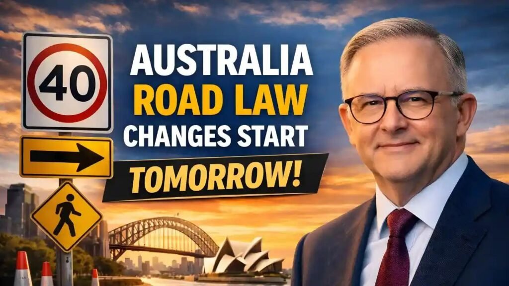 Don’t Risk It! Australia Road Law Changes Start Tomorrow – Key Updates Every Driver Must Know